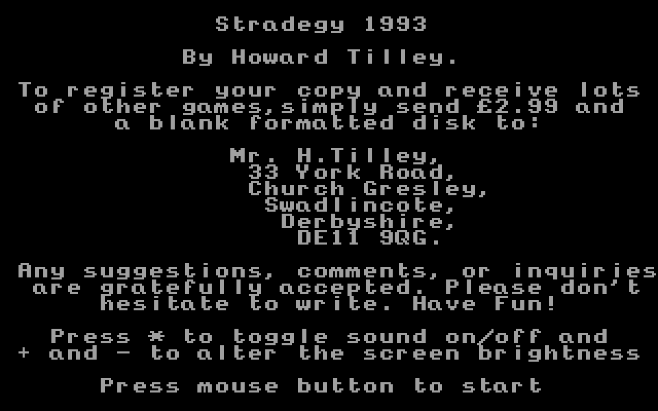 Stradegy — screenshot 1
